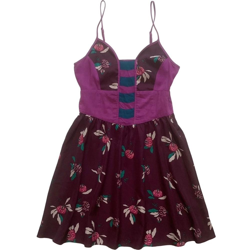 Ecoté Floral Fit & Flare Dress from Urban Outfitters - size XS